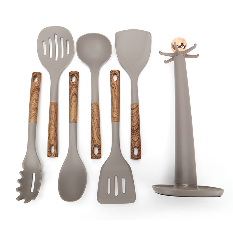 Silikon Turner sked Skimmer Soppa slev Köksredskap